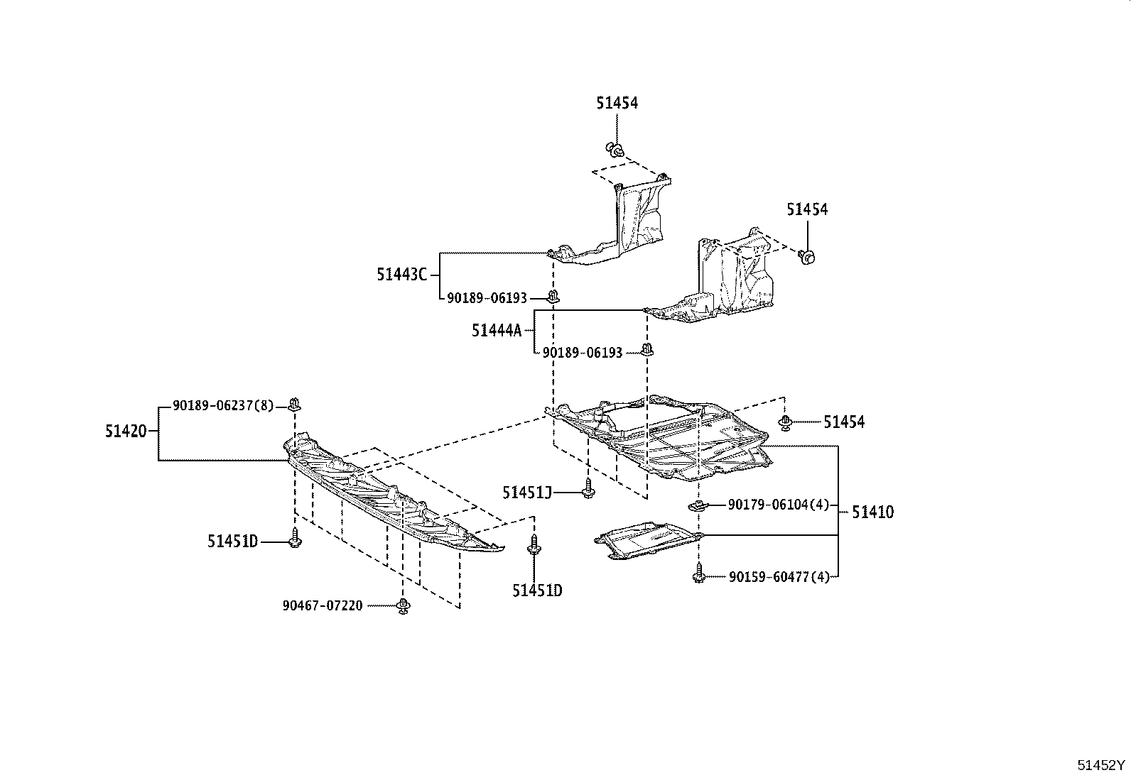 51108-0A010 REINFORCEMENT SUB-ASSY, SIDE RAIL, REAR LH product image