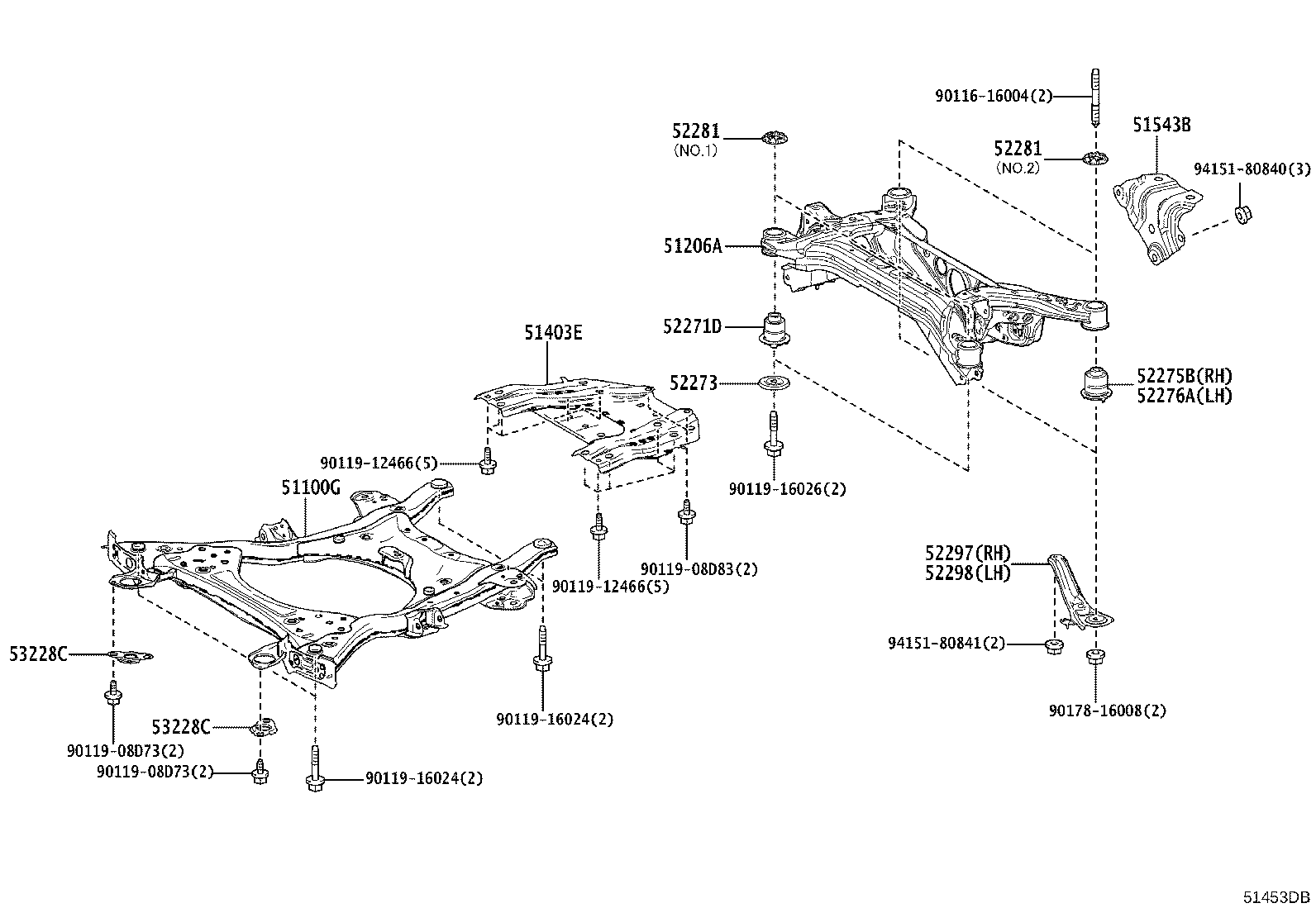 Toyota 58398-46020 COVER, FLOOR UNDER, NO.1