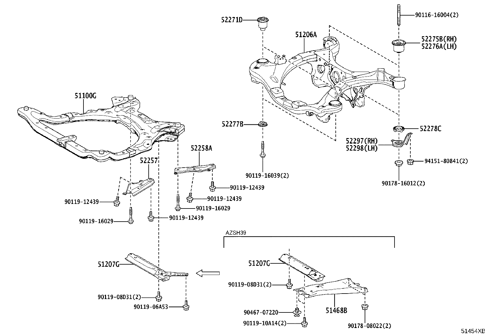 51441-30600 COVER, ENGINE UNDER product image