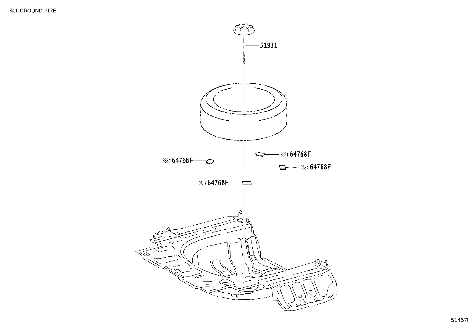 64768-06040 STOPPER, JACK COVER product image