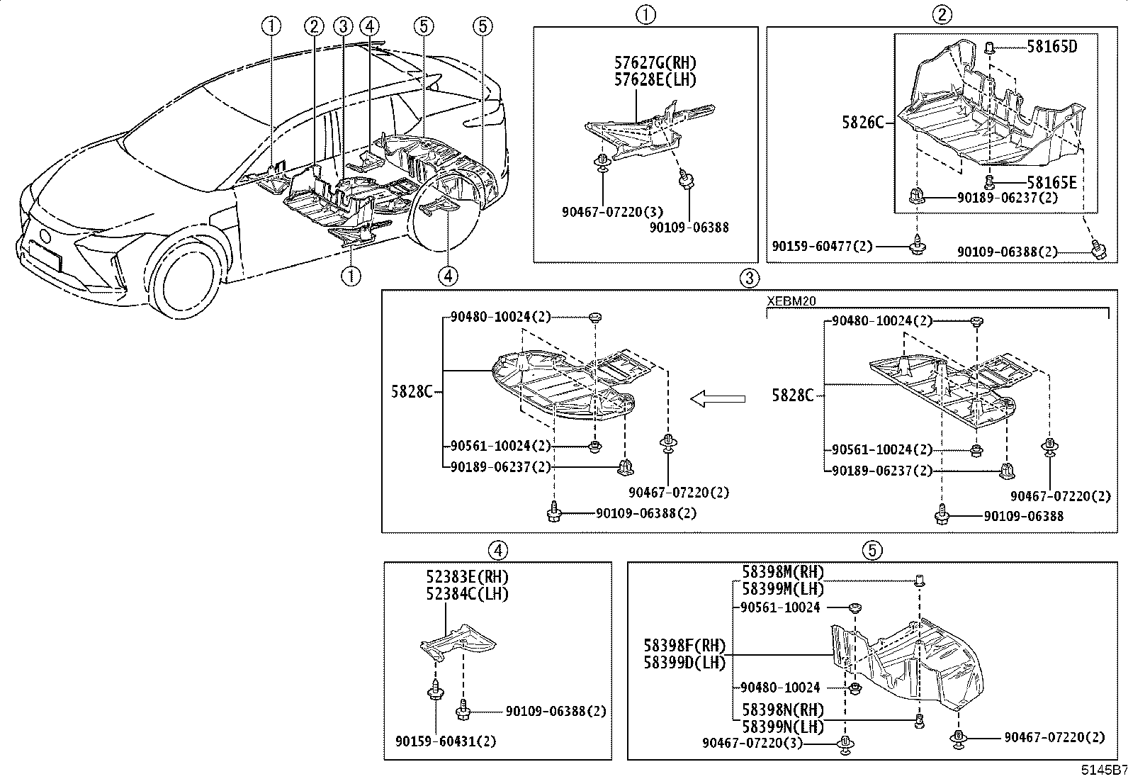 51200-42041 MEMBER SUB-ASSY, REAR SUSPENSION product image