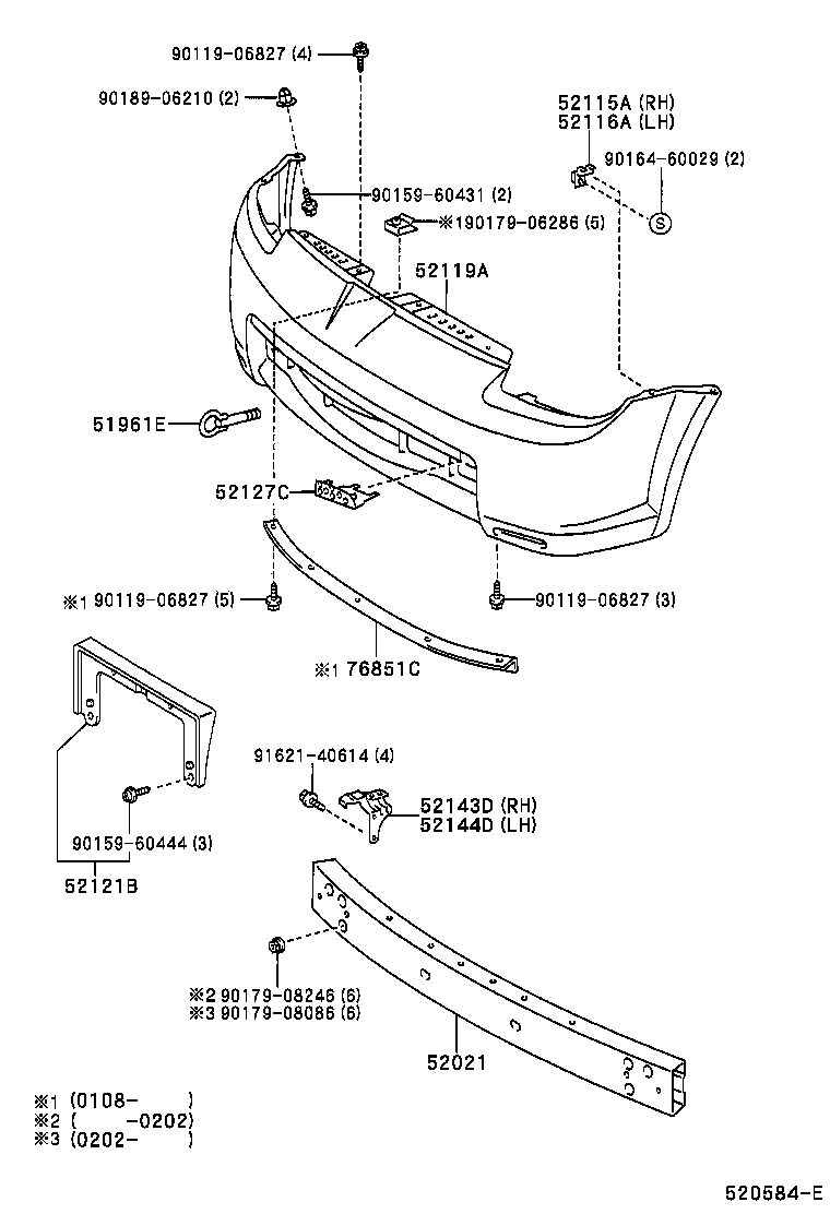Toyota 52021-17050 REINFORCEMENT SUB-ASSY, FRONT BUMPER