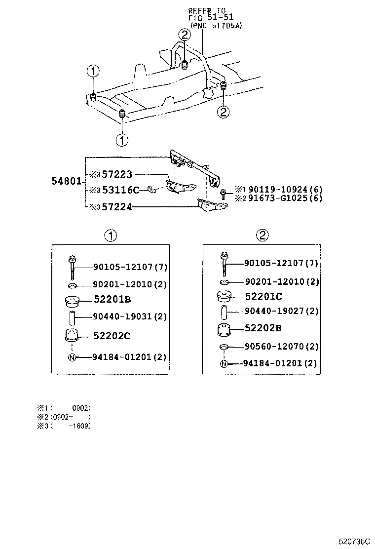 52307-37010 BRACKET SUB-ASSY, CAB MOUNTING HOOK, NO.2 product image