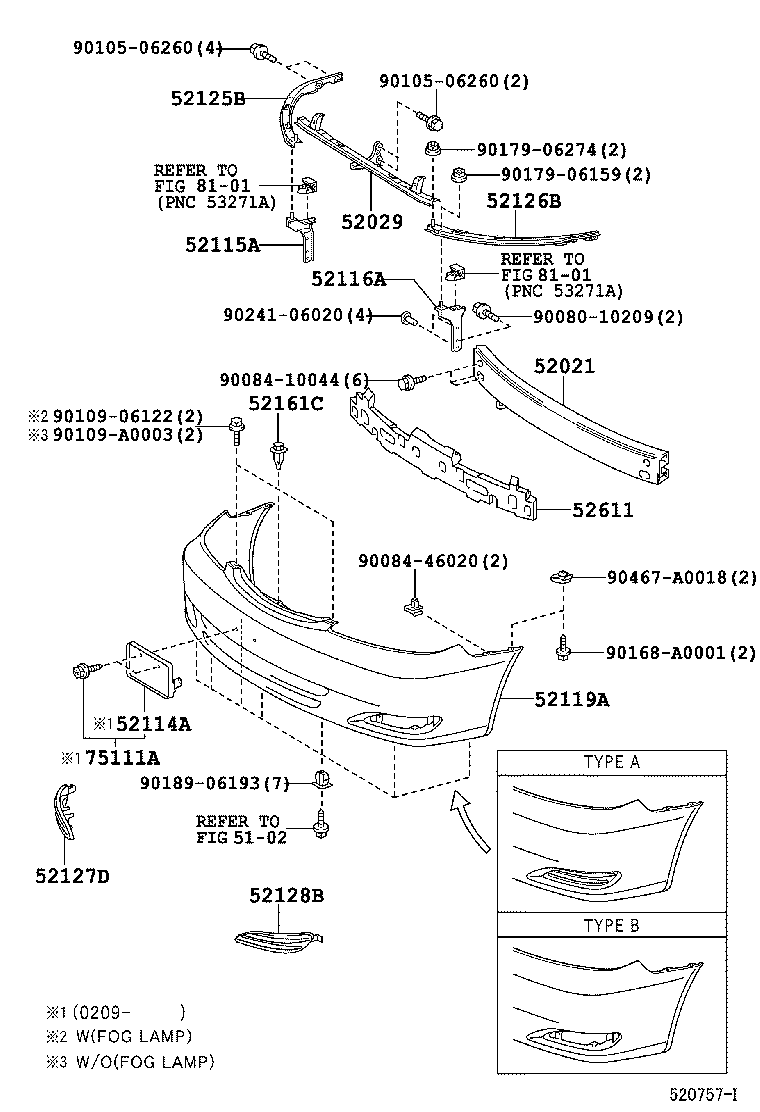 Toyota 52128-AA010-B1 COVER, FRONT BUMPER HOLE, LH