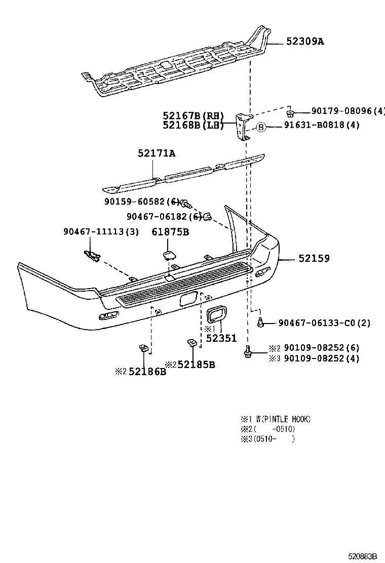 61875-60020-B2 LID, SPARE WHEEL CARRIER, NO.1 product image