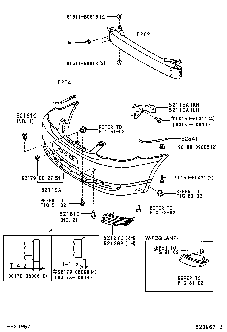 52021-02100 REINFORCEMENT SUB-ASSY, FRONT BUMPER product image