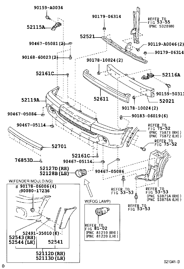 Thumbnail 3 for 52128-0C030