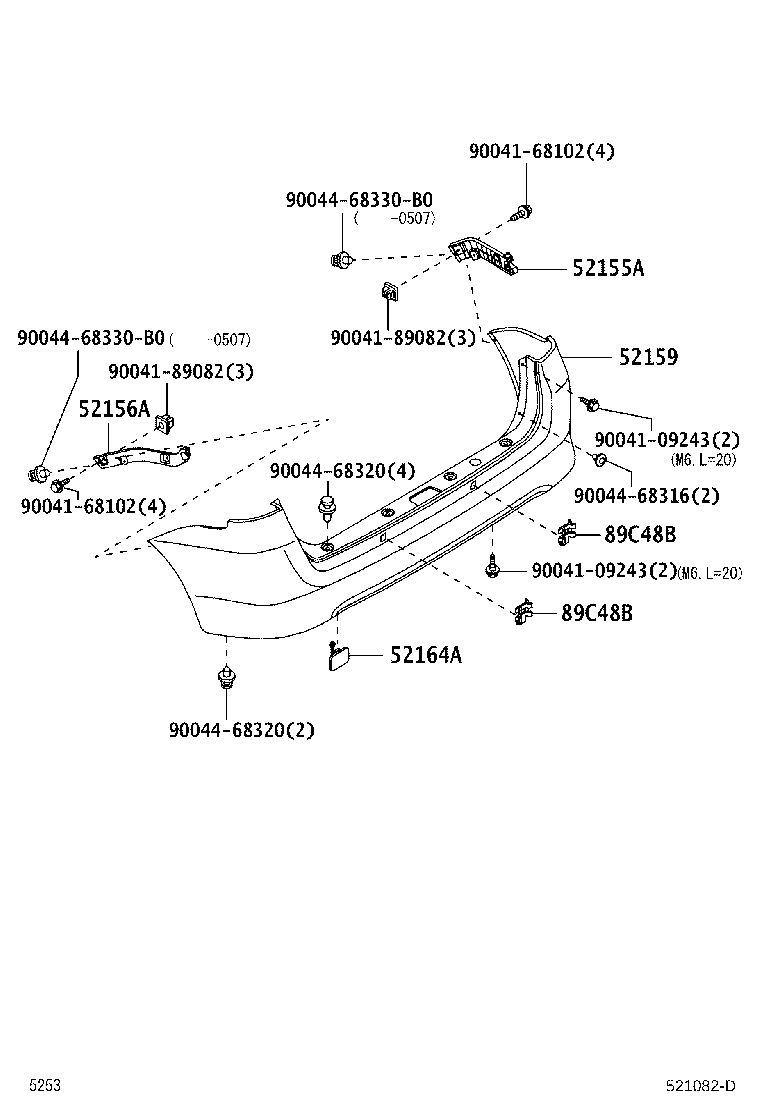 89348-BZ010 Toyota Reference Part product image