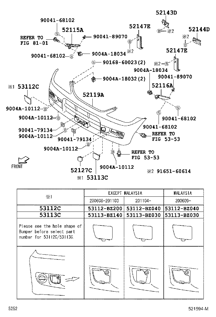 Thumbnail 2 for 53113-BZ040