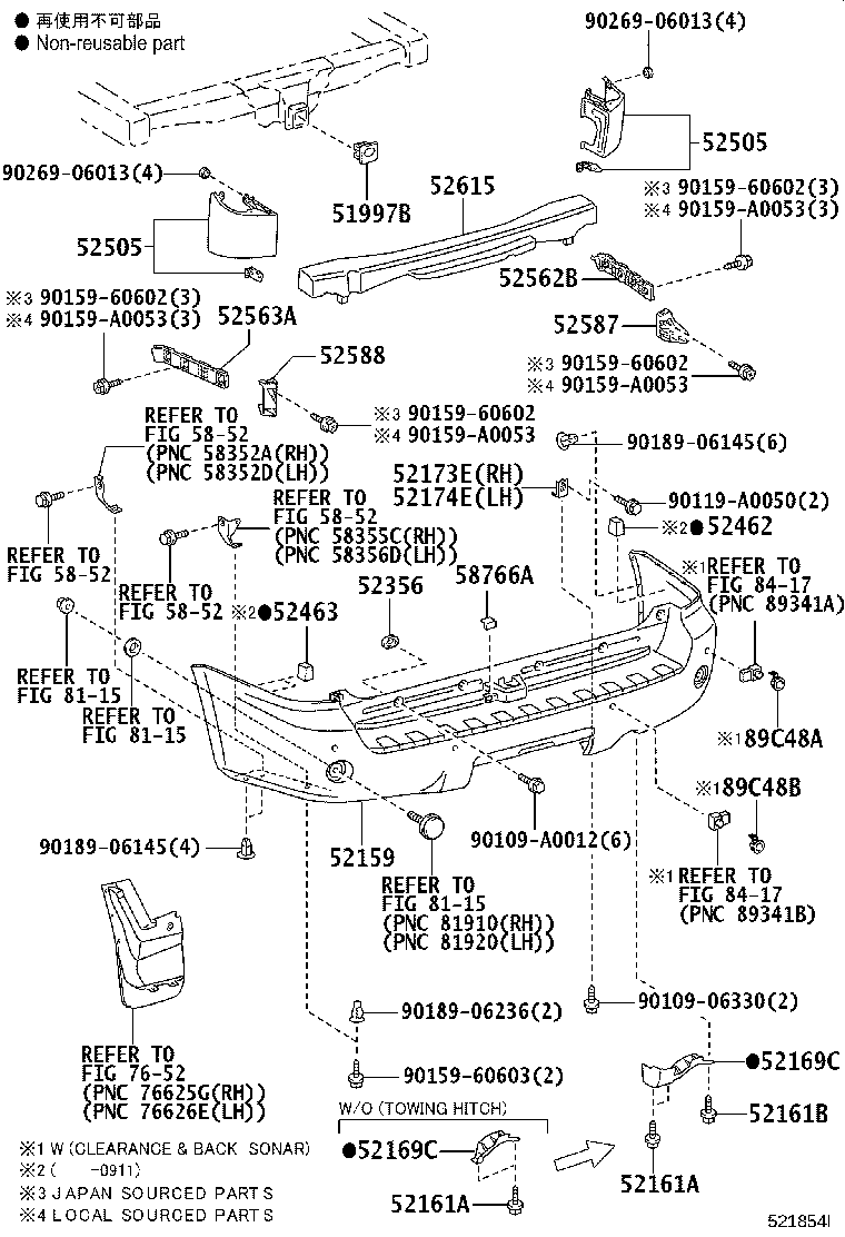 Toyota 89348-33040-B1 Genuine Toyota Part