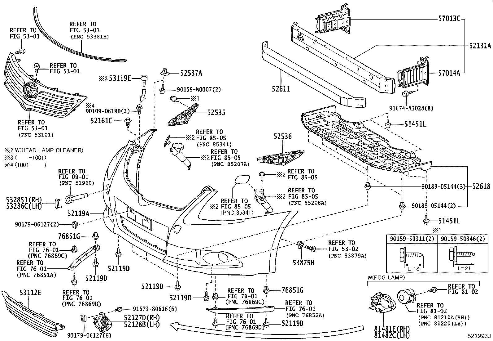 57013-05030 BRACKET SUB-ASSY, FRONT SIDE MEMBER, RH product image