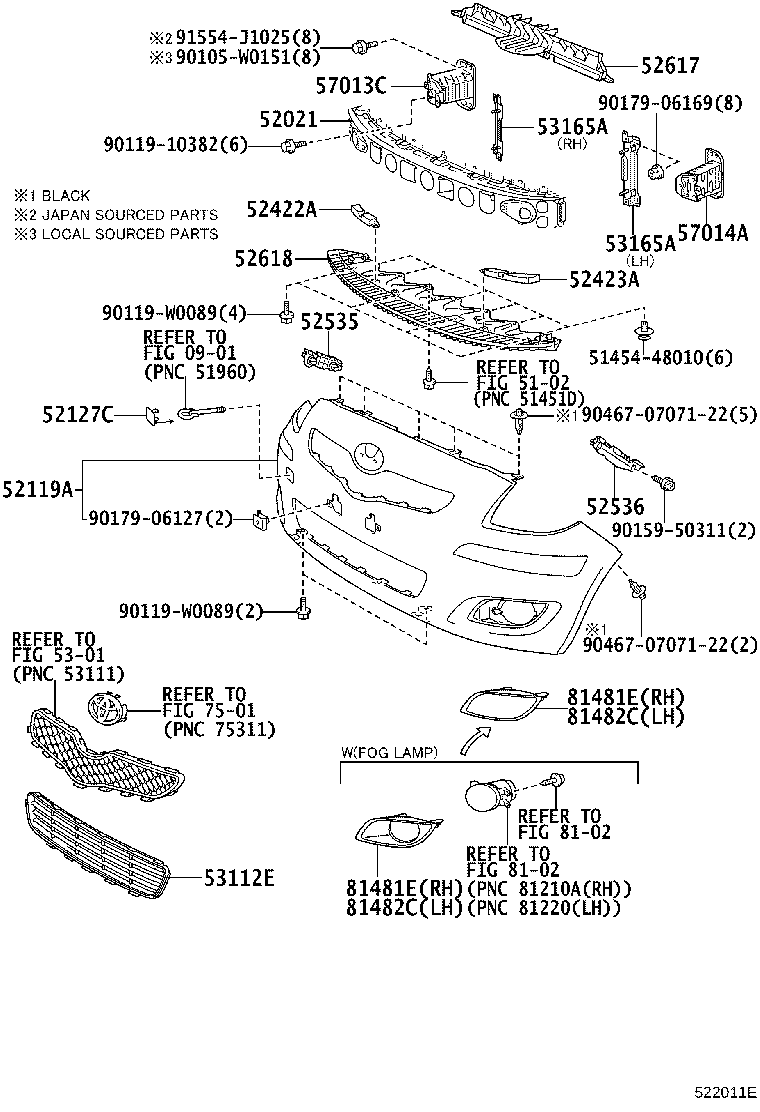 Thumbnail 2 for 52618-0D010