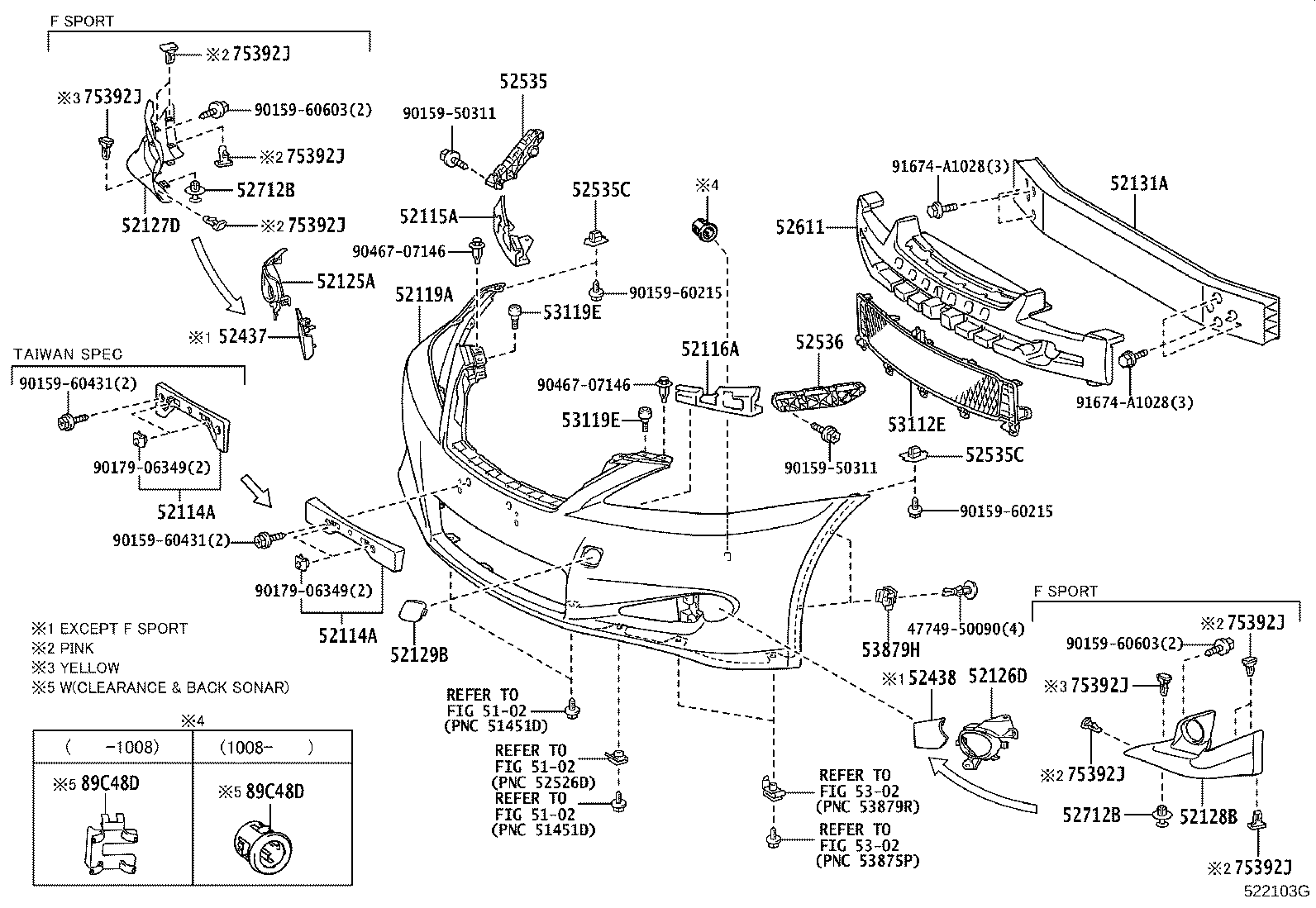 52114-53170 BRACKET, FRONT BUMPER EXTENSION MOUNTING product image
