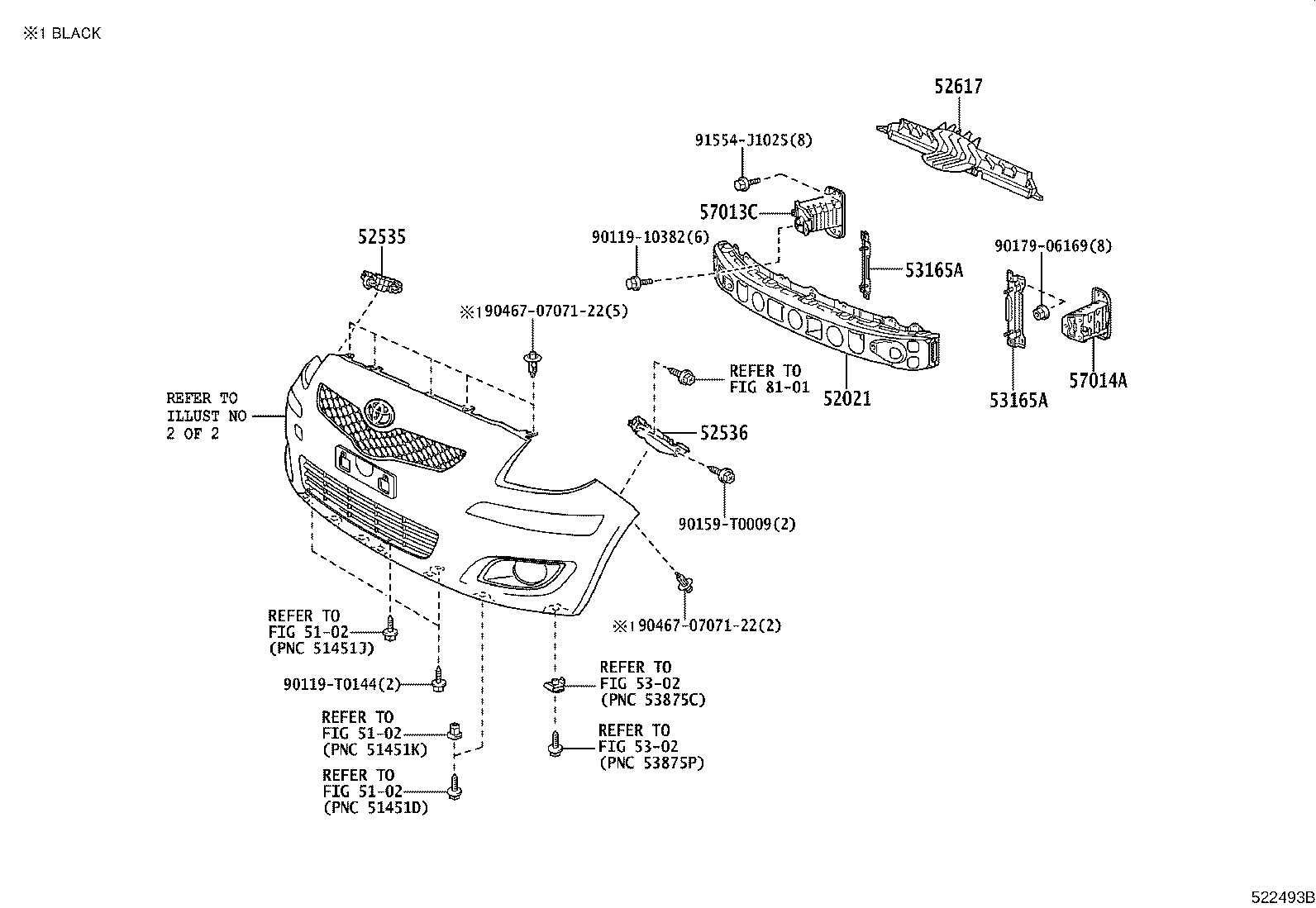 81481-0D110 COVER, FOG LAMP, RH product image