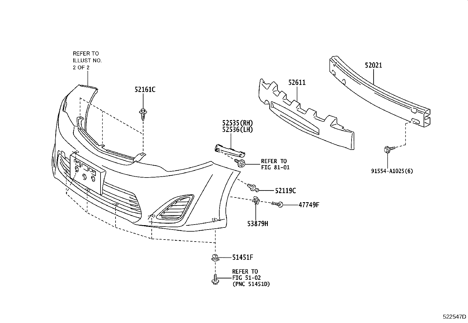 52127-06340 COVER, FRONT BUMPER HOLE, RH product image