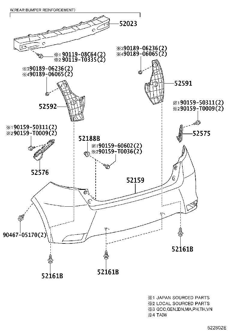 Toyota 89348-0D030 Genuine Toyota Part