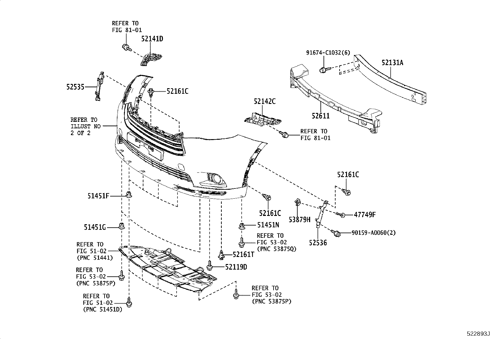 47749-06010 CLIP, PIN HOLD product image