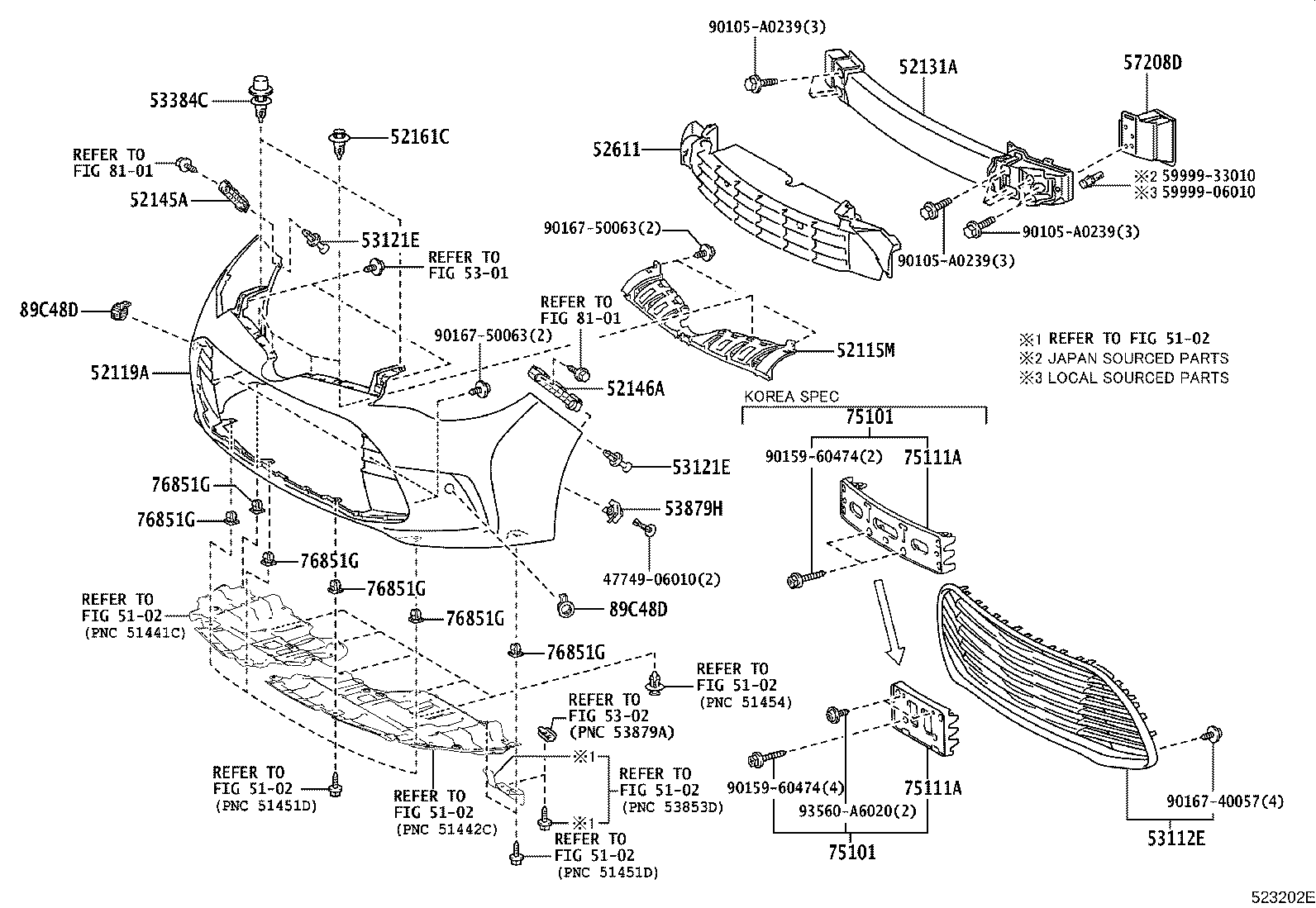 Thumbnail 2 for 52611-07040