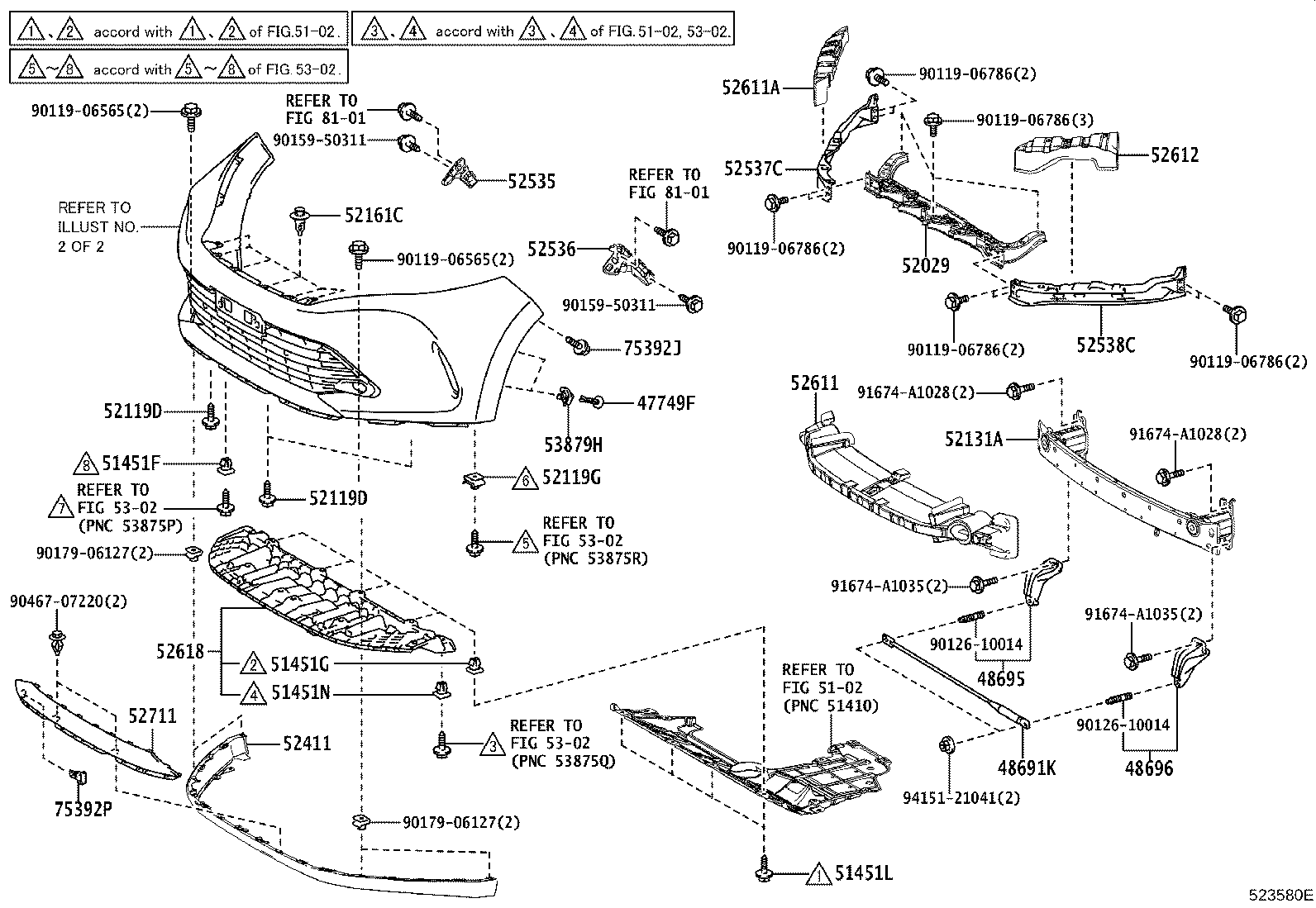 48695-48020 BRACKET, TOWER BAR, RH product image