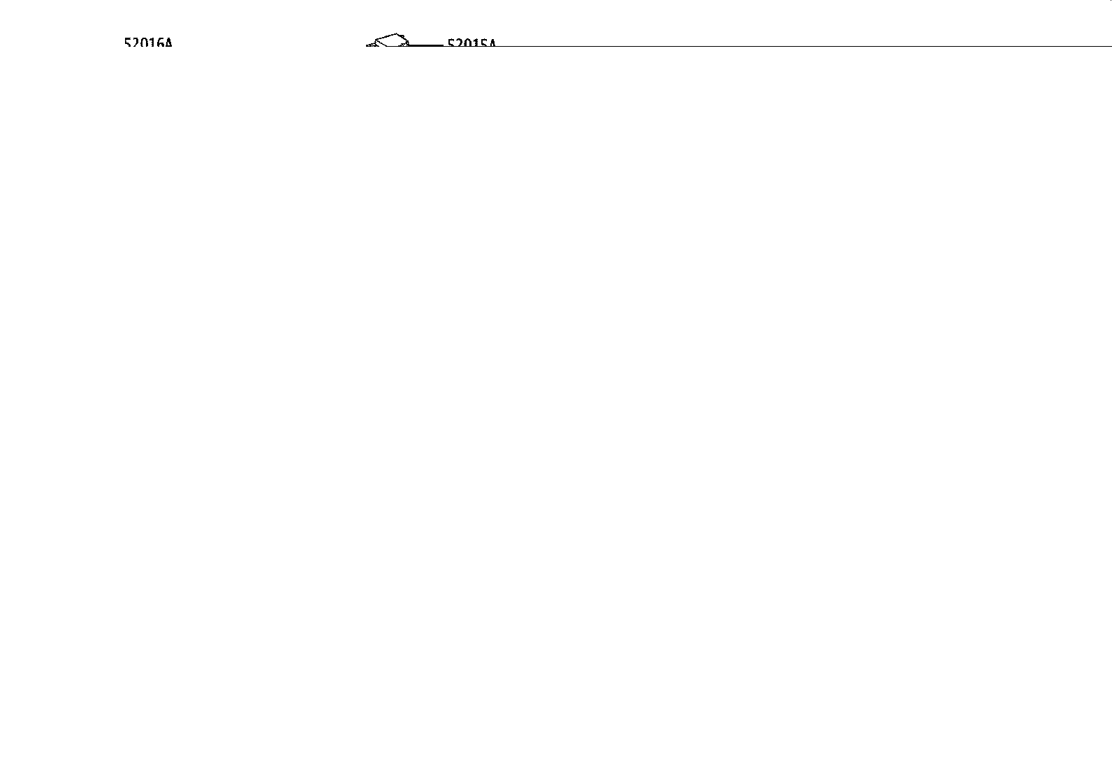 52171-52190 REINFORCEMENT, REAR BUMPER, NO.1 product image
