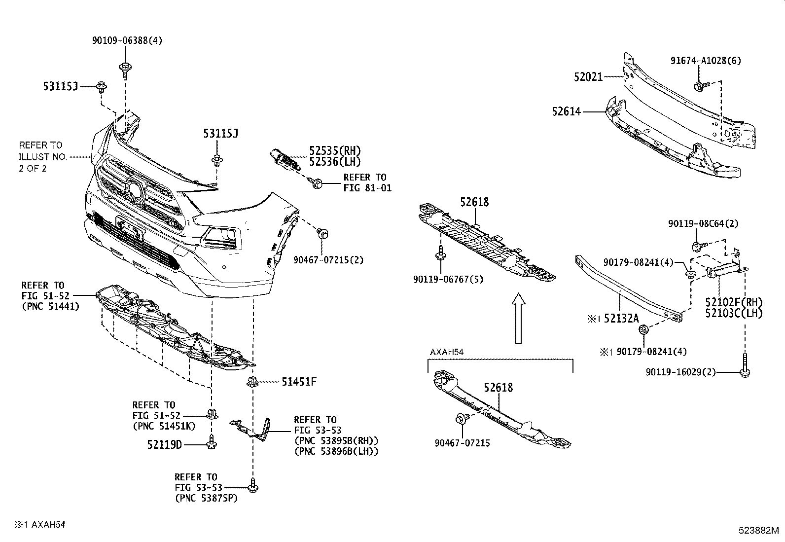 52437-WY010 COVER, FRONT BUMPER GUARD, RH product image