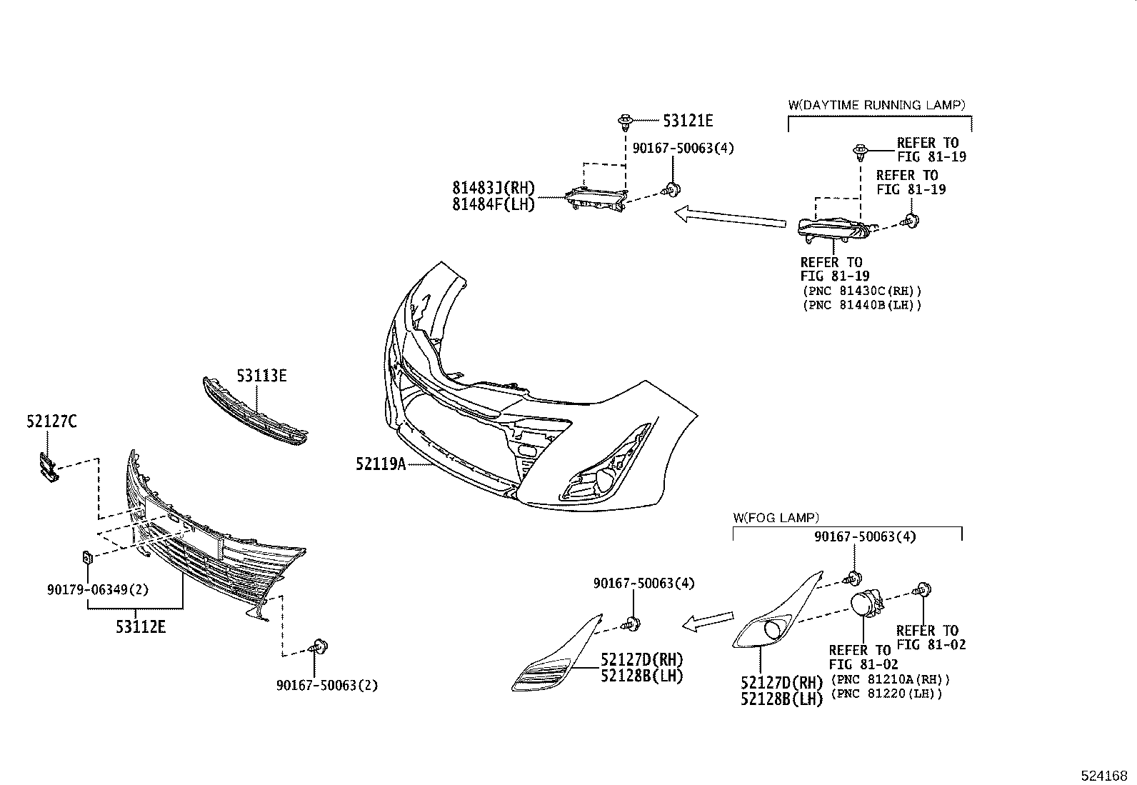 52021-0D200 REINFORCEMENT SUB-ASSY, FRONT BUMPER product image