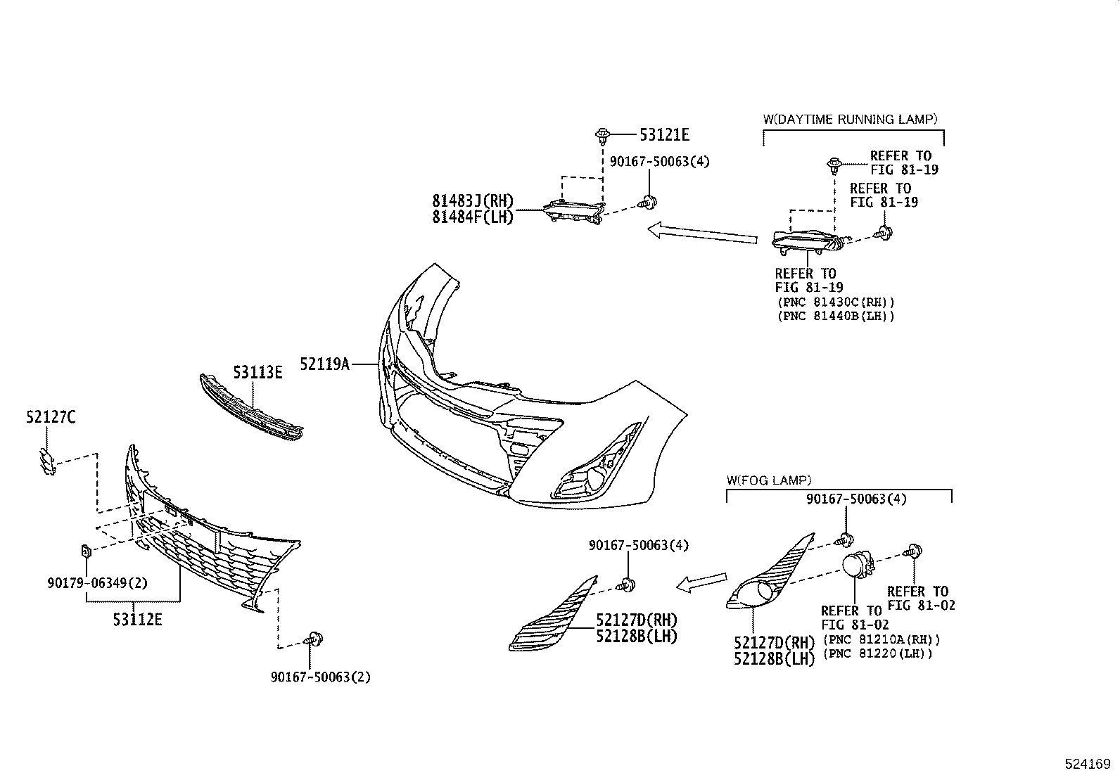 52021-0D200 REINFORCEMENT SUB-ASSY, FRONT BUMPER product image