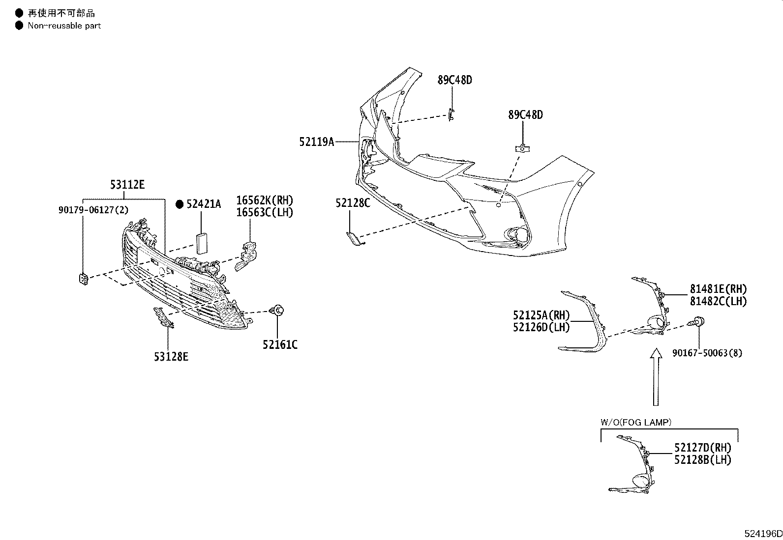 57013-02210 BRACKET SUB-ASSY, FRONT SIDE MEMBER, RH product image