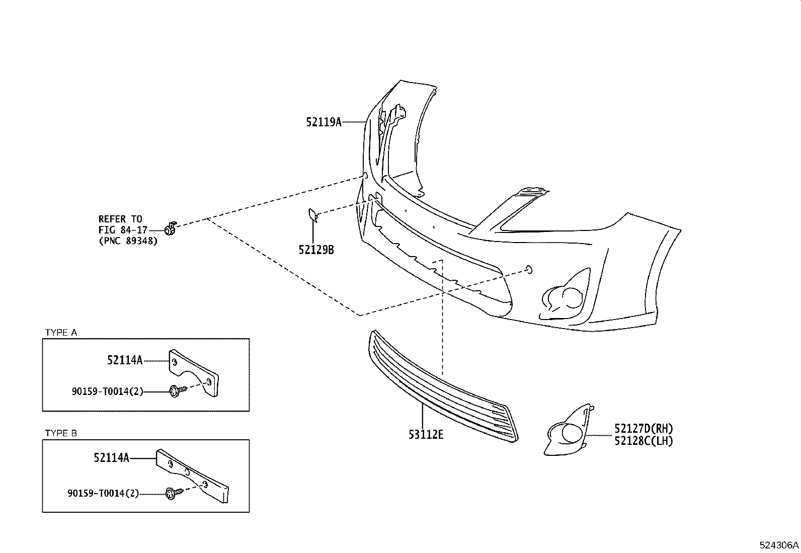 52021-06090 REINFORCEMENT SUB-ASSY, FRONT BUMPER product image