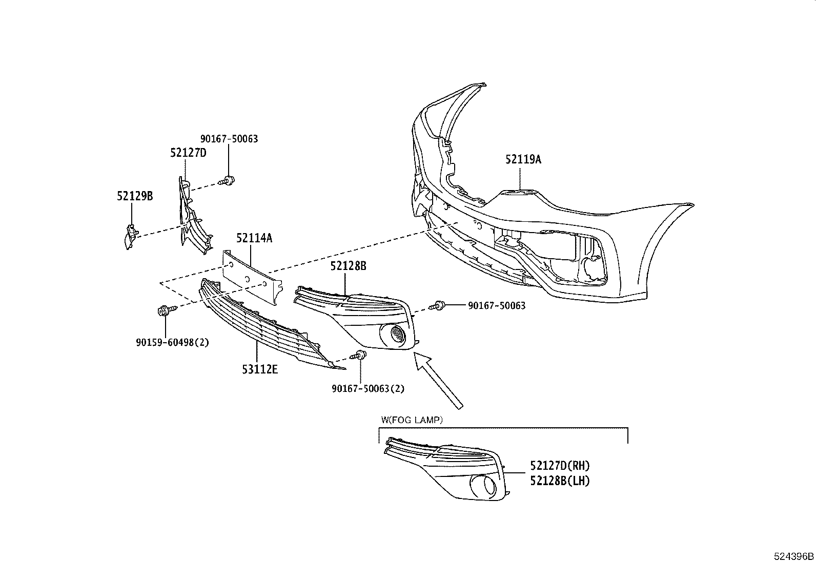 53293-0D030 DEFLECTOR, RADIATOR UPPER AIR product image
