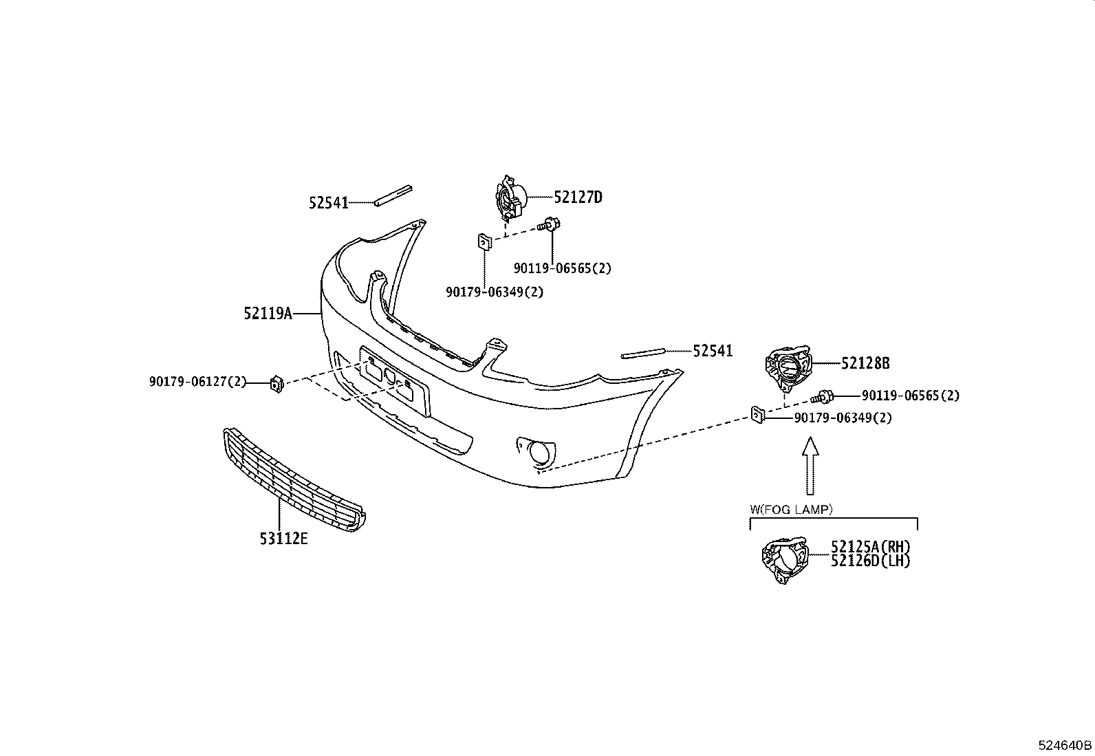 52021-02110 REINFORCEMENT SUB-ASSY, FRONT BUMPER product image