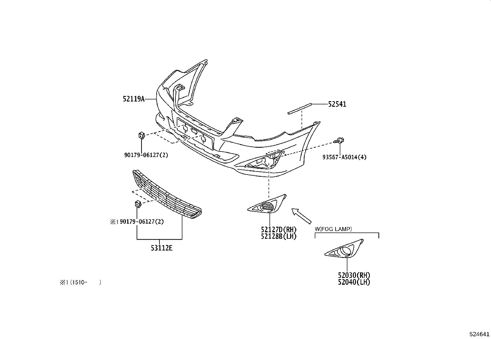 52021-02110 REINFORCEMENT SUB-ASSY, FRONT BUMPER product image