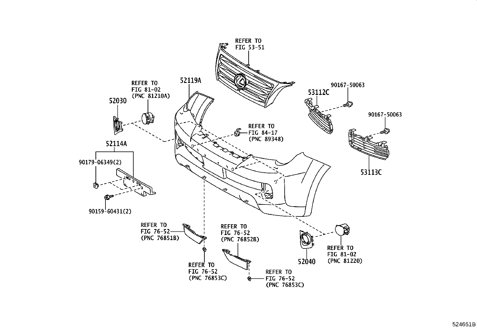 52021-60221 REINFORCEMENT SUB-ASSY, FRONT BUMPER product image