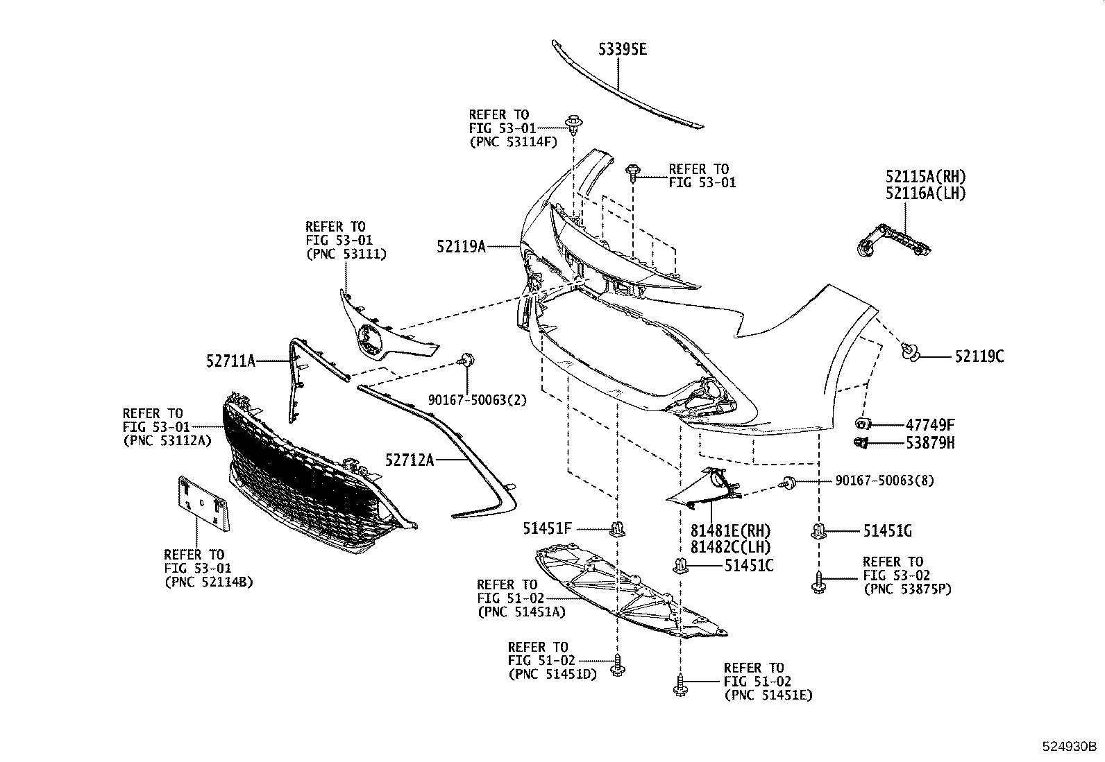 Toyota 52611-12410 ABSORBER, FRONT BUMPER ENERGY