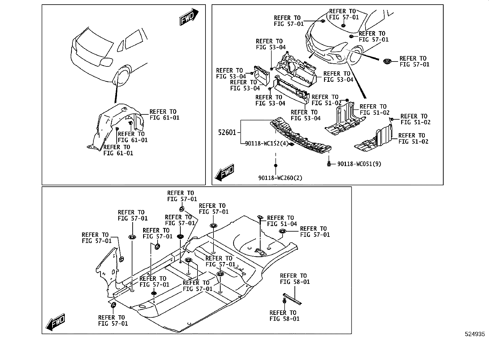 81481-WC003 COVER, FRONT BUMPER HOLE, RH product image