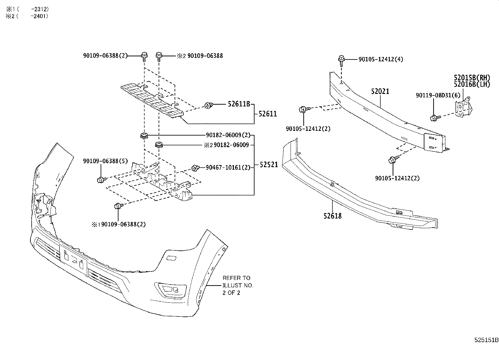 52030-60220 COVER, FOG LAMP, RH product image