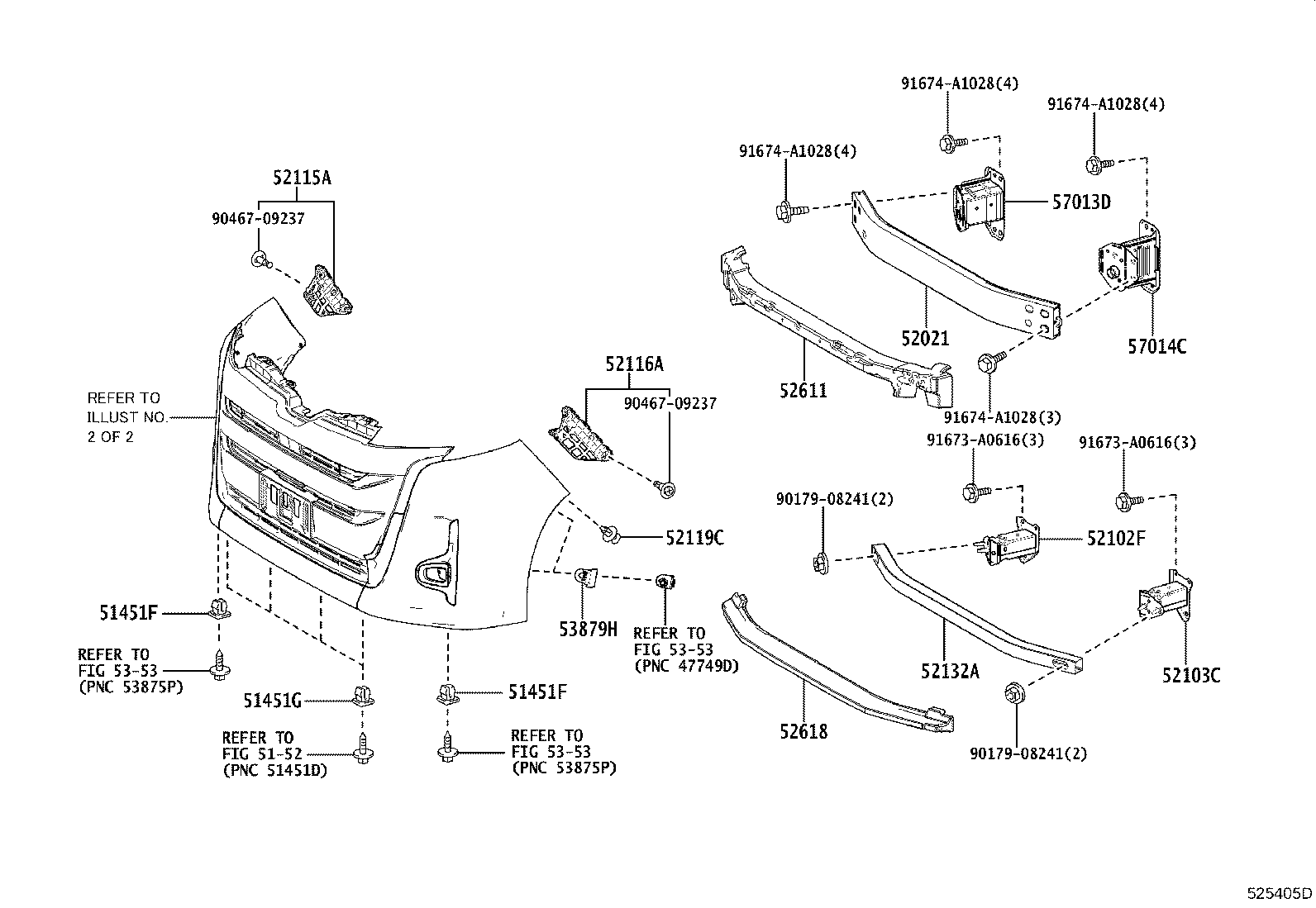 52040-V1060 COVER, FRONT BUMPER HOLE, LH product image