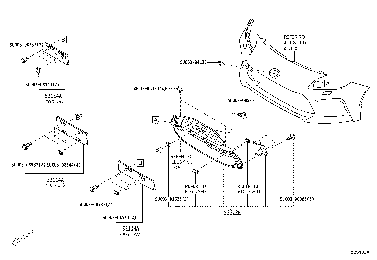 SU003-12445 COVER, FRONT BUMPER, LOWER product image
