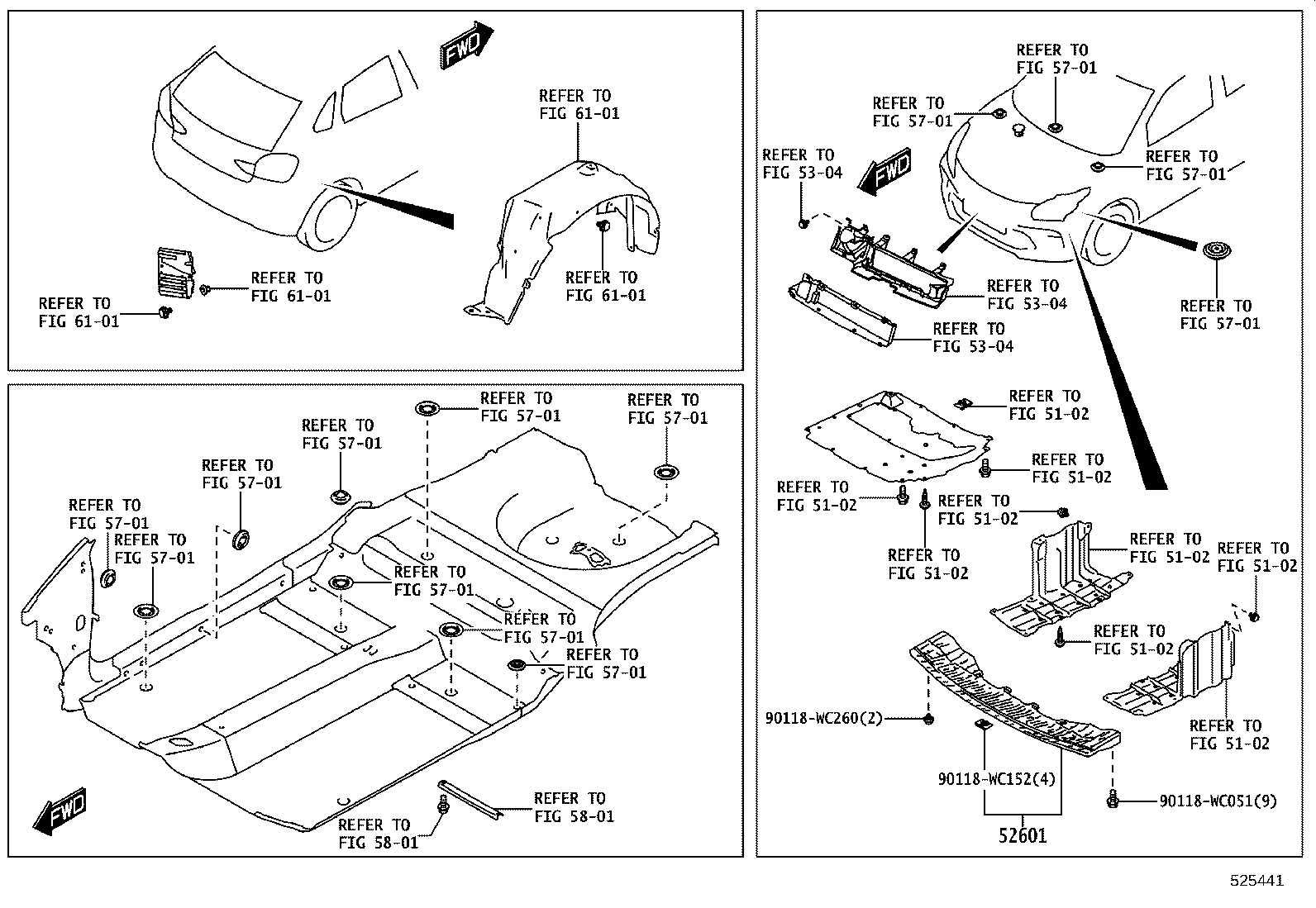 53115-WC002 REINFORCEMENT SUB-ASSY, FRONT BUMPER product image