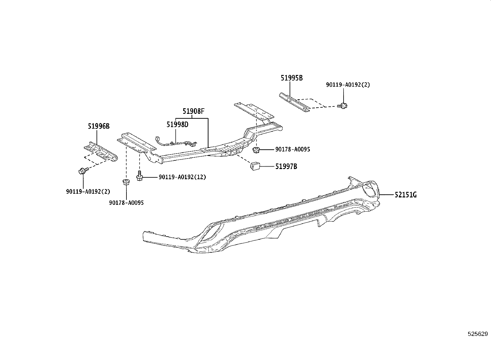 51997-YY020 CAP, RECEIVER HITCH product image