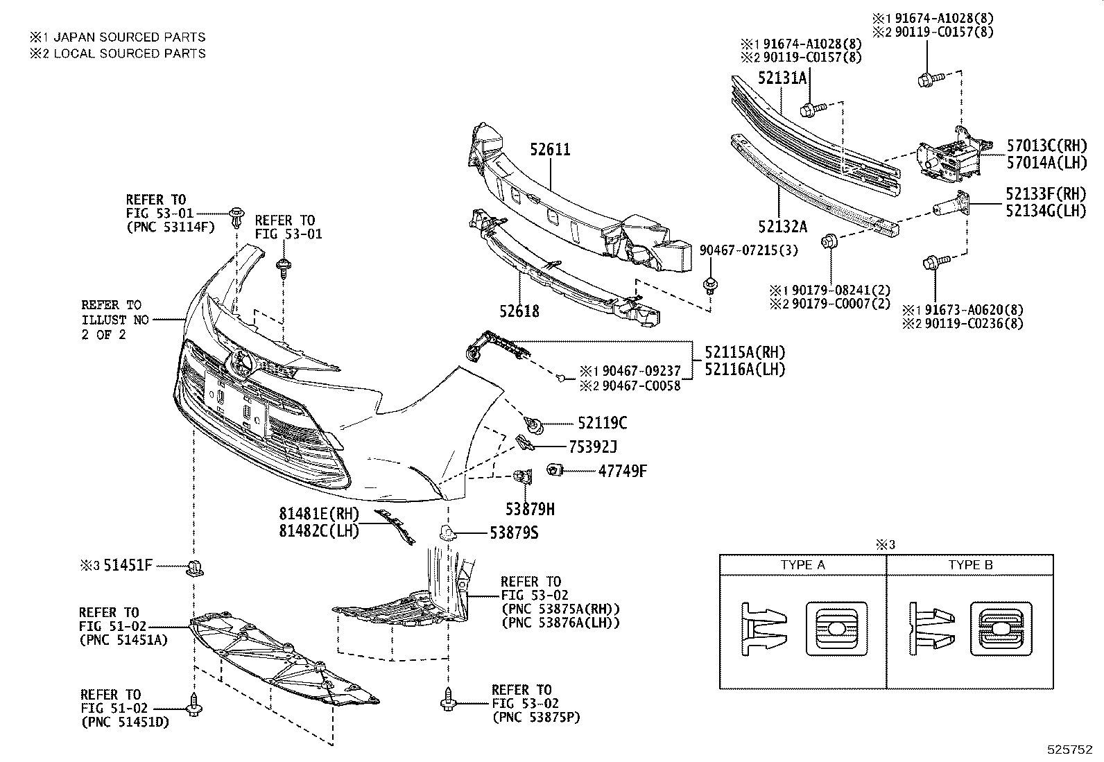 47749-02080 CLIP, PIN HOLD product image
