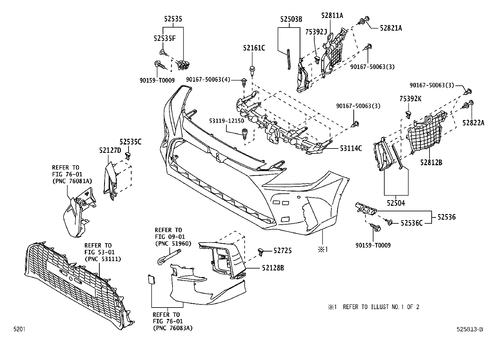 53879-B2020 RETAINER, FRONT FENDER LINER product image