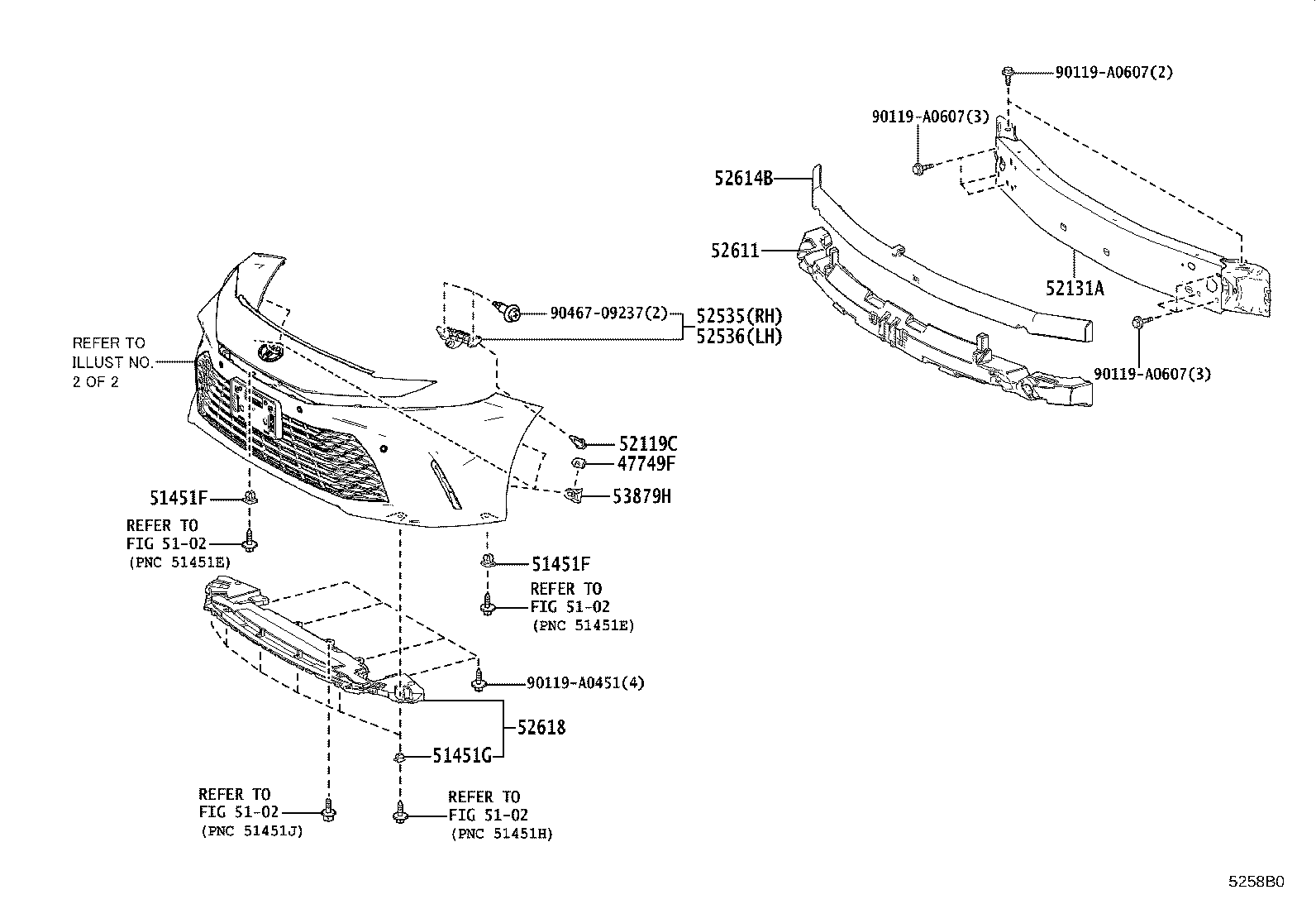 53102-AQ020 GRILLE SUB-ASSY, RADIATOR, LWR product image