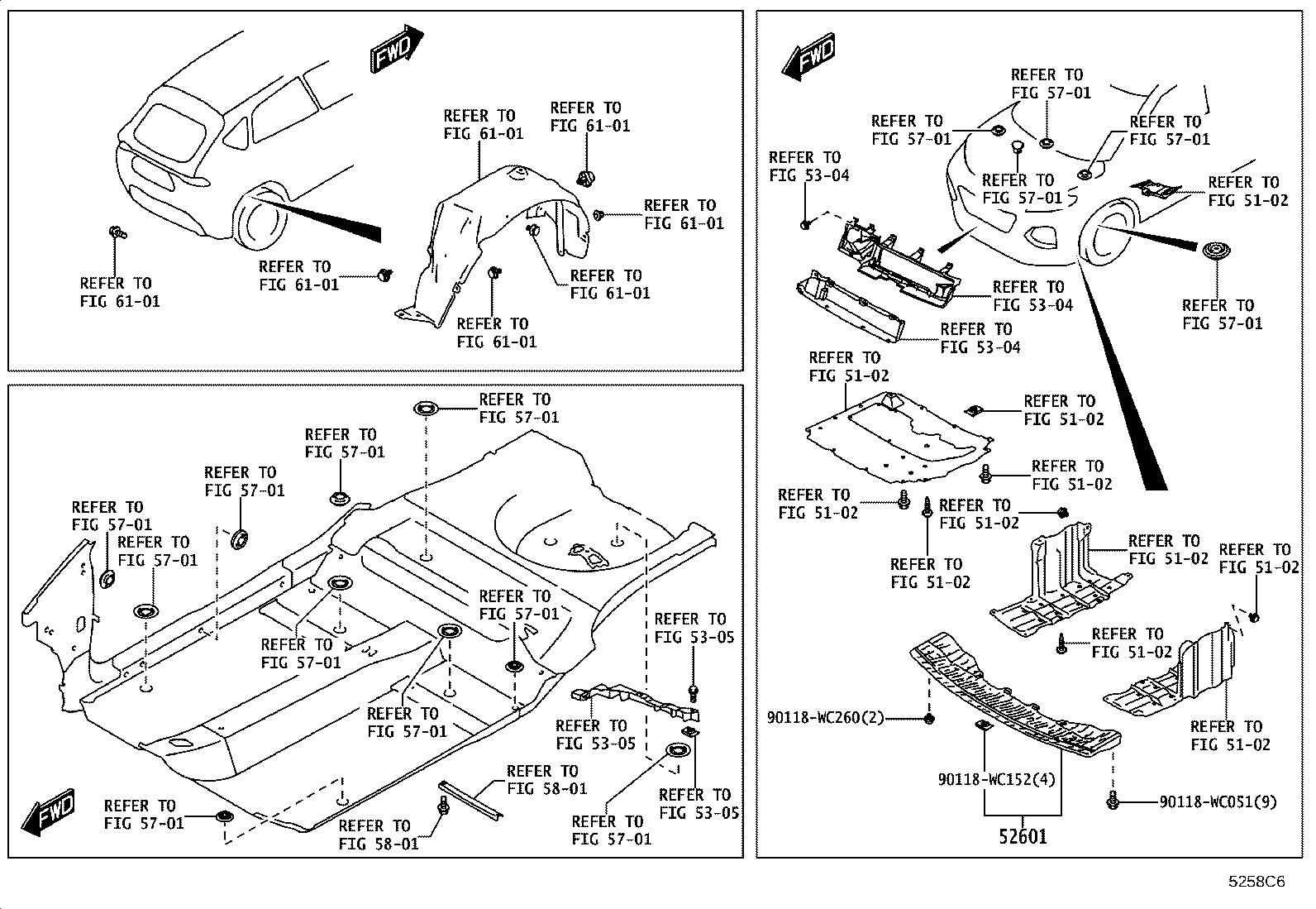 52711-WC002 GARNISH, FRONT BUMPER product image