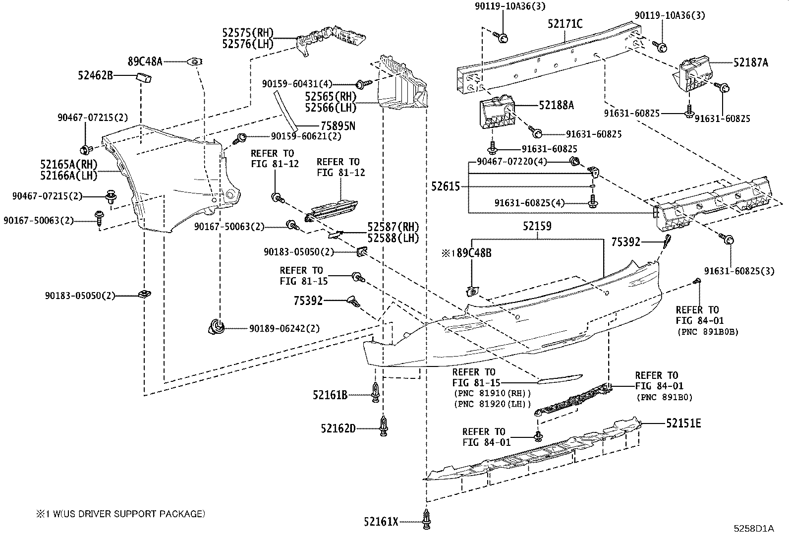 Toyota 89348-30890-C0 Genuine Toyota Part