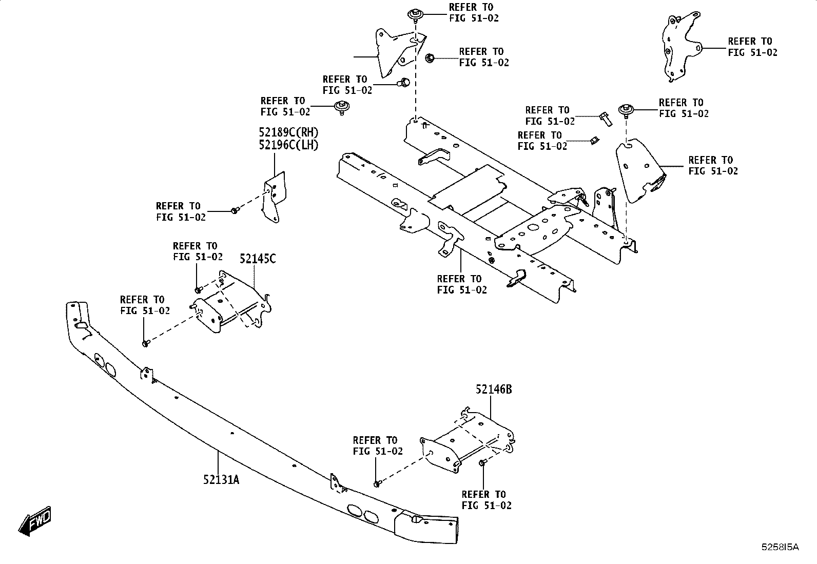 52128-WC008 COVER, FRONT BUMPER HOLE, LH product image