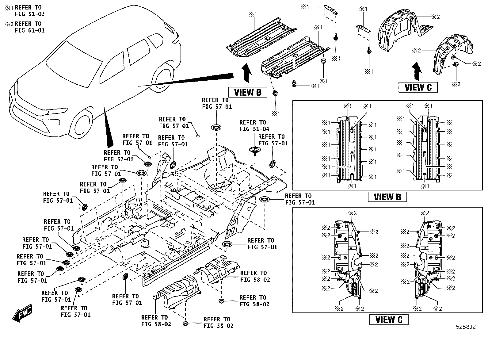 81481-WC017 COVER, FOG LAMP, RH product image