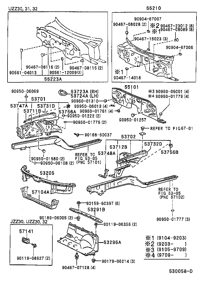 53701-24906 APRON SUB-ASSY, FRONT FENDER, RH product image