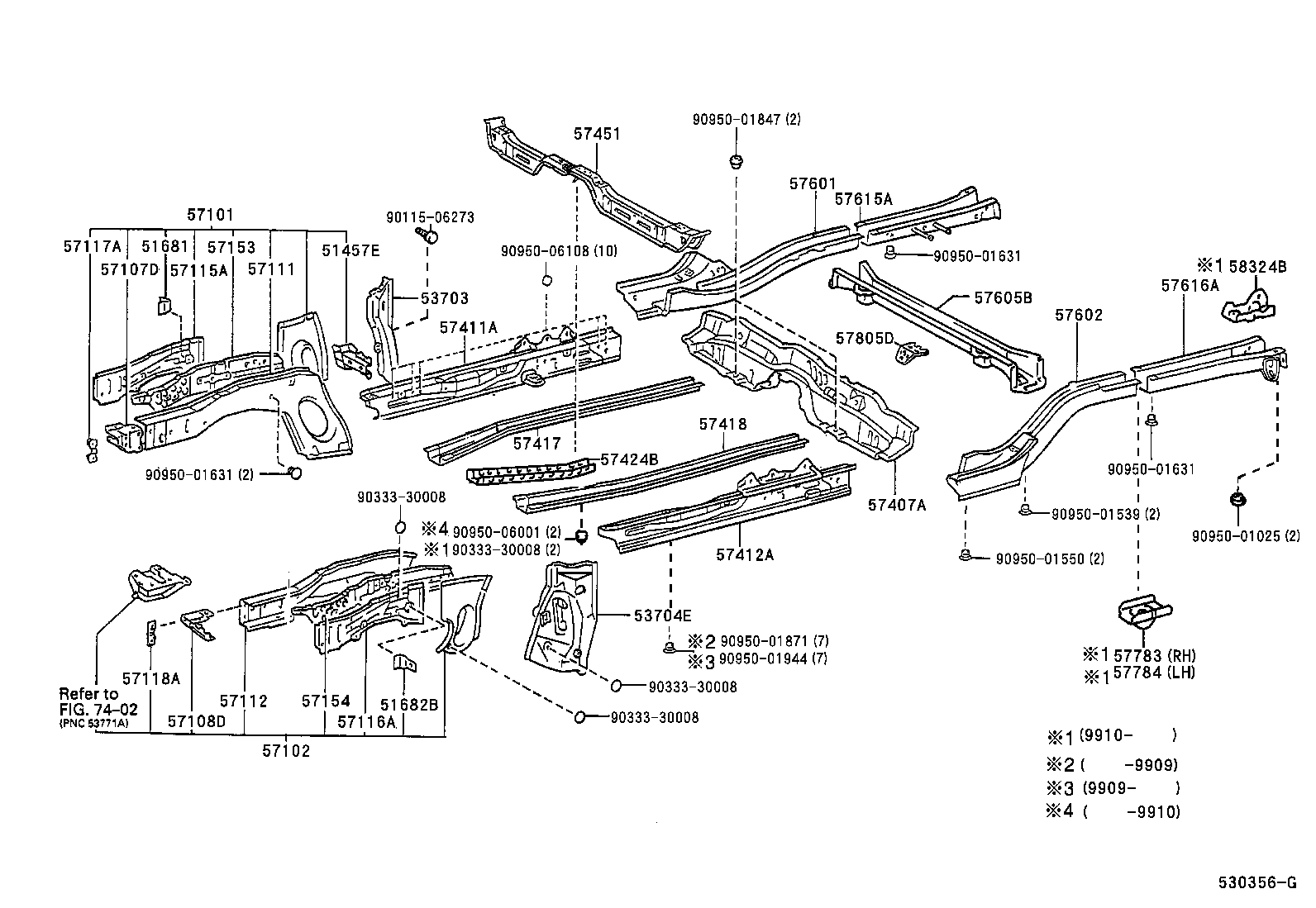 53704-12090 APRON SUB-ASSY, FRONT FENDER, REAR LH product image