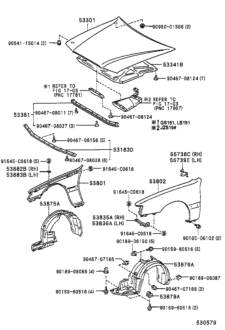 53802-3F070 FENDER SUB-ASSY, FRONT LH product image